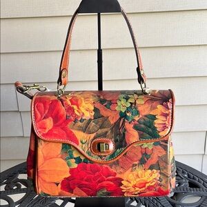 Patricia Nash Heritage Multi Collection Verga Multicolor Handbag Style P23201